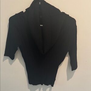 Forever 21 Elegant Black Knit Top